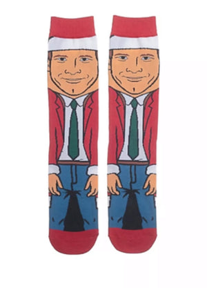CHRISTMAS VACATION MEN’S CLARK GRISWOLD 360 SOCKS BIOWORLD BRAND - Novelty Socks for Less