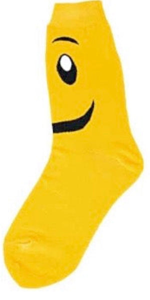 FOOT TRAFFIC Brand Ladies SMILEY FACE Socks - Novelty Socks for Less