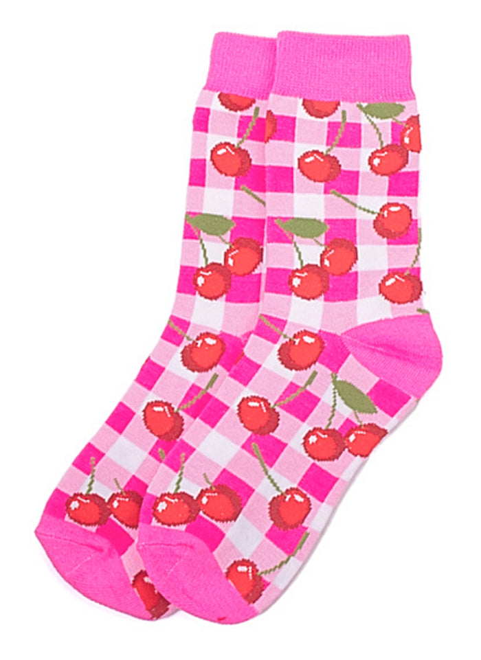 PARQUET Brand Ladies CHERRIES Socks