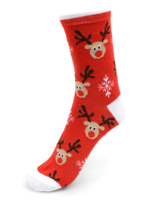 PARQUET Brand Ladies 3 Pair Of CHRISTMAS Socks - Novelty Socks for Less