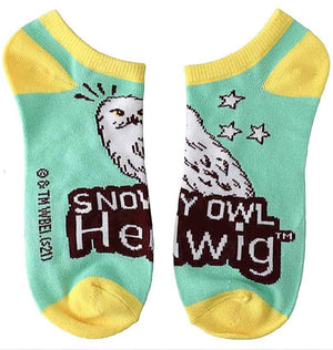 HARRY POTTER CHIBI Ladies 5 Pair Of Ankle Socks BIOWORLD Brand - Novelty Socks for Less