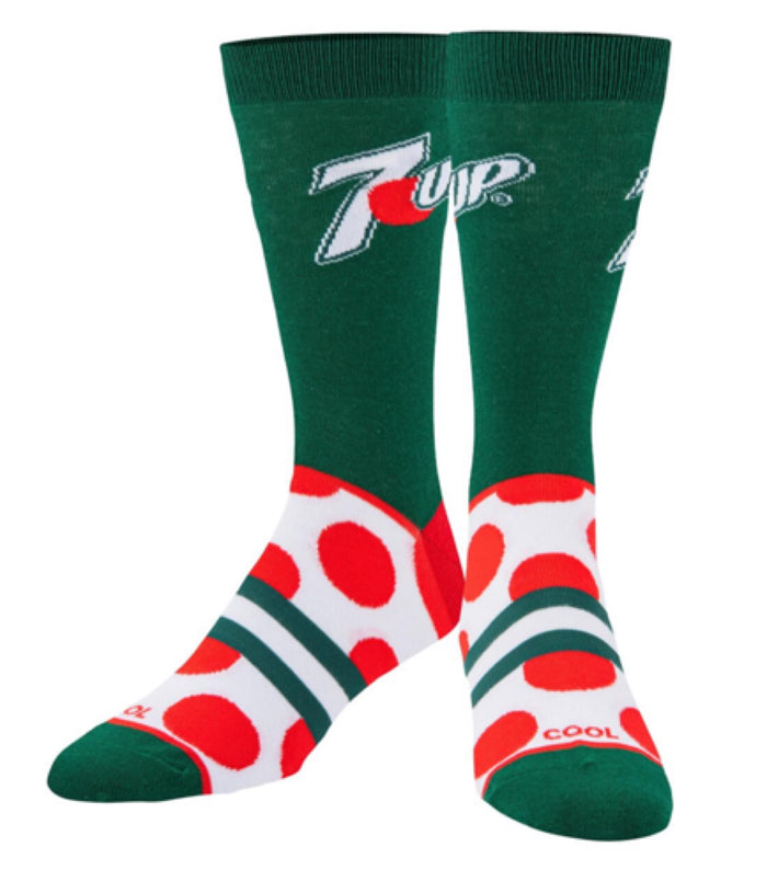 7-UP SODA Men’s Socks COOL SOCKS Brand