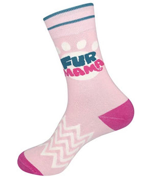 FUNATIC BRAND ‘FUR MAMA’ Socks - Novelty Socks for Less