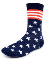 PARQUET Brand Men’s AMERICAN FLAG Socks - Novelty Socks for Less
