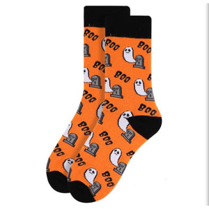 Parquet Brand LADIES Halloween Socks GHOSTS - Novelty Socks for Less