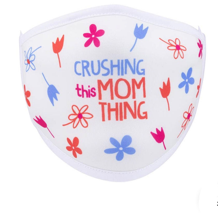 FUNATIC BRAND Adult Face Mask Cover ‘CRUSHING THIS MOM THING’