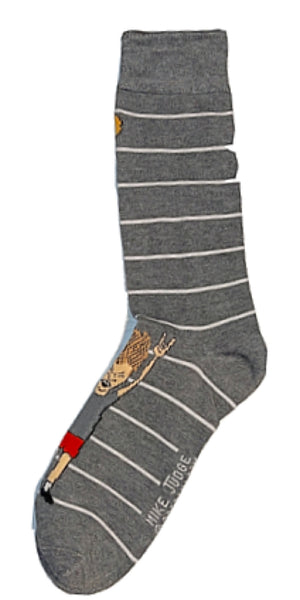 BEAVIS & BUTT-HEAD MEN’S 2 PAIR OF SOCKS - Novelty Socks for Less