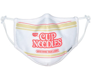 ODD SOX OFFICIAL Brand Adult Face Mask NISSAN CUP NOODLES - Novelty Socks for Less