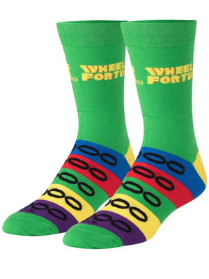 WHEEL OF FORTUNE Game Men’s Socks COOL SOCKS BRAND - Novelty Socks for Less
