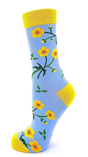 FABDAZ Brand Ladies SUCK IT UP BUTTERCUP Socks - Novelty Socks for Less