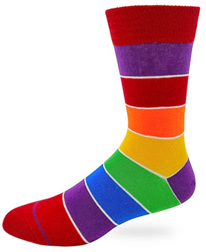 FABDAZ BRAND MEN’S GAY AGENDA SOCKS - Novelty Socks for Less