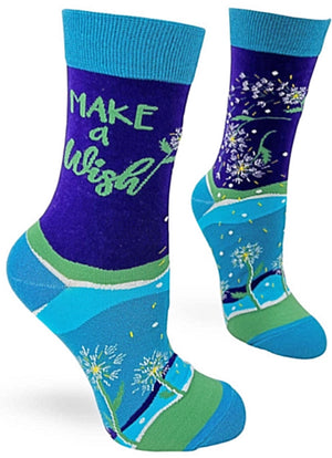 FABDAZ BRAND LADIES ‘MAKE A WISH’ SOCKS - Novelty Socks for Less