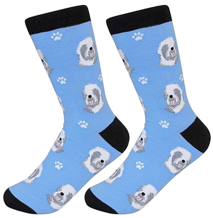 SOCK DADDY Brand OLD ENGLISH SHEEPDOG Unisex Socks By E&S Pets