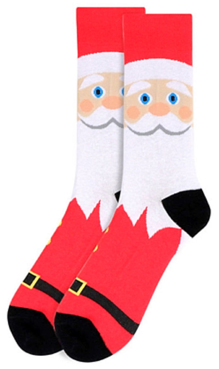 Parquet Brand Men's CHRISTMAS SANTA CLAUS Socks