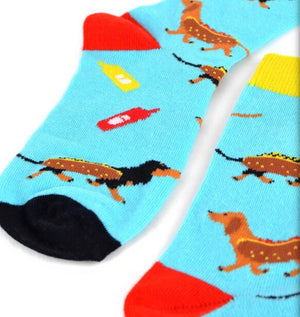 Parquet Brand Ladies DACHSHUND DOGS Socks - Novelty Socks for Less