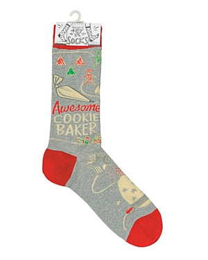 PRIMITIVES BY KATHY Unisex AWESOME COOKIE BAKER Socks - Novelty Socks for Less