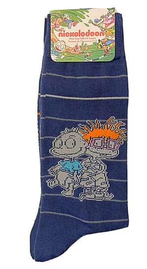 RUGRATS Mens TOMMY PICKLES & CHUCKIE Socks - Novelty Socks for Less