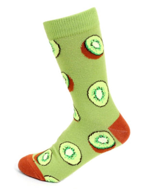 PARQUET BRAND Ladies KIWI FRUIT Socks - Novelty Socks for Less