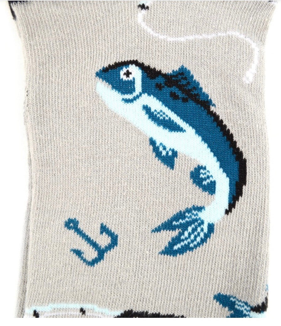 Men's Socks - Fish Novelty Socks