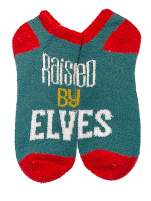 ELF The Movie Ladies 3 Pair Of CHRISTMAS Cushion No Show Socks - Novelty Socks for Less