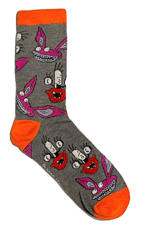 AAAHHH REAL MONSTERS Ladies Socks ICKIS - Novelty Socks for Less