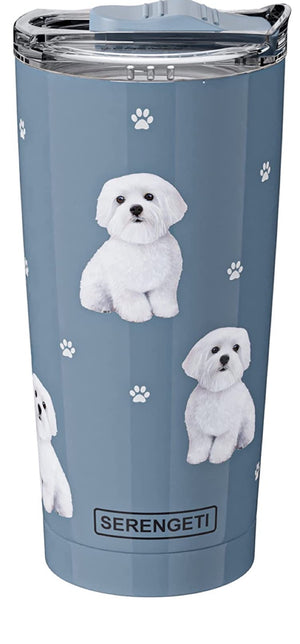 MALTESE Dog Serengeti Stainless Steel Ultimate Hot & Cold Tumbler - Novelty Socks for Less