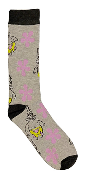 SPONGEBOB SQUAREPANTS Men’s Socks with PATRICK - Novelty Socks for Less