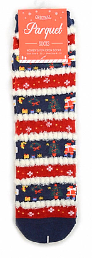 PARQUET BRAND LADIES CHRISTMAS SOCKS - Novelty Socks for Less