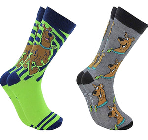 SCOOBY DOO Mens 2 Pair Of Socks Warner Bros. - Novelty Socks for Less