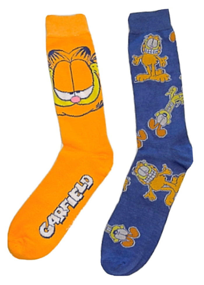 GARFIELD & ODIE Men’s 2 Pair Of Socks