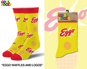 EGGO WAFFLES Men’s Socks COOL SOCKS Brand - Novelty Socks for Less