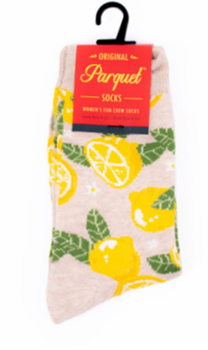 PARQUET Brand Ladies LEMON TREE Socks - Novelty Socks for Less