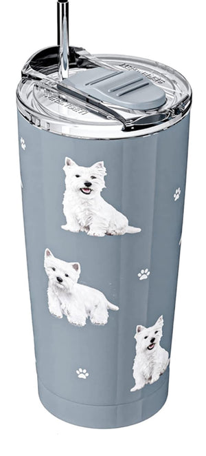 WESTIE DOG Serengeti Stainless Steel Ultimate Hot & Cold Tumbler - Novelty Socks for Less