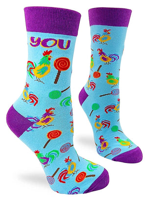 FABDAZ Brand Ladies YOU COCK SUCKER Socks - Novelty Socks for Less