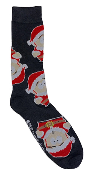 SOUTH PARK MEN’S SANTA CLAUS CHRISTMAS SOCKS - Novelty Socks for Less