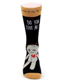 Parquet Brand VOODOO DOLL Halloween Socks - Novelty Socks for Less