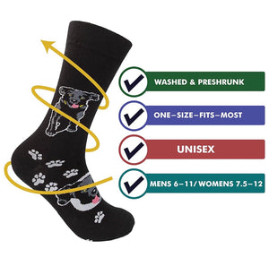 FUNATIC BRAND BLACK LAB Unisex - Novelty Socks for Less