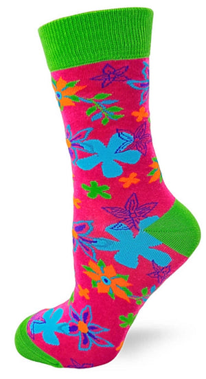 FABDAZ BRAND LADIES ‘I’M A DELICATE FUCKING FLOWER’ SOCKS - Novelty Socks for Less