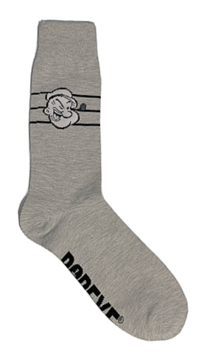 POPEYE THE SAILOR Mens Socks POPEYE With PIPE