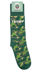FUNATIC BRAND UNISEX TRUMP CAMOUFLAGE SOCKS - Novelty Socks for Less