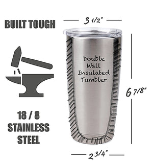 BORDER COLLIE DOG Serengeti Stainless Steel Ultimate Hot & Cold Tumbler - Novelty Socks for Less
