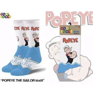 POPEYE THE SAILOR Men's Socks WITH ANCHOR COOL SOCKS BRAND - Novelty Socks for Less