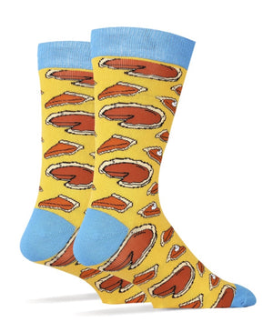 OOOH YEAH Brand Mens SWEET POTATO PIE Socks - Novelty Socks for Less