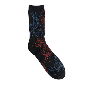 REN AND STIMPY Men’s Socks NICKELODEON - Novelty Socks for Less