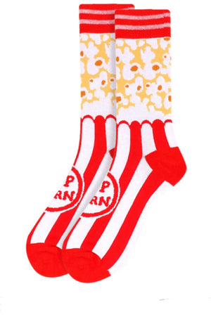PARQUET BRAND Mens POPCORN Socks - Novelty Socks for Less