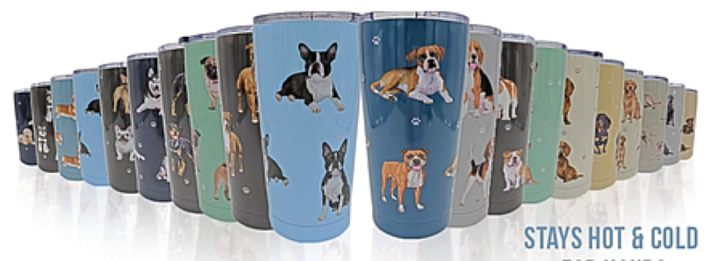 Poodle Dog Serengeti 40 oz. Stainless Steel Ultimate Hot & Cold Tumbler