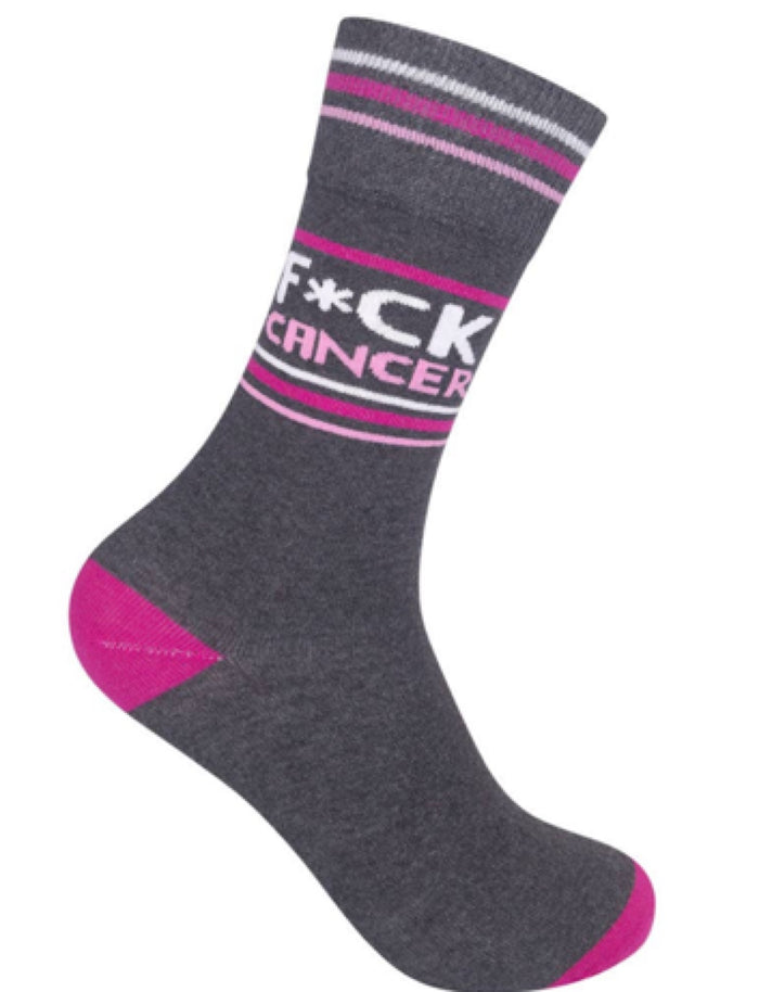FUNATIC Brand Unisex ’F*CK CANCER* Socks