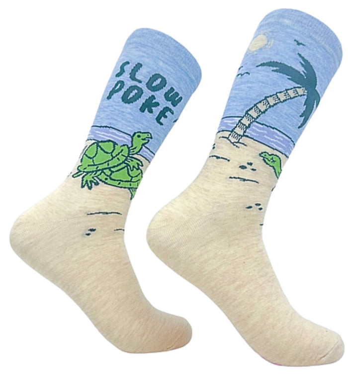 CRAZY DOG Brand Men’s DIRTY TURTLE Socks ‘SLOW POKE’