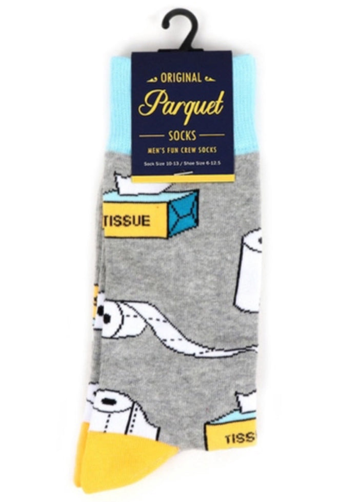 PARQUET BRAND Men’s TOILET PAPER/TISSUES Socks