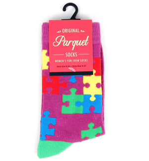 Parquet Brand Ladies AUTISM Socks - Novelty Socks for Less